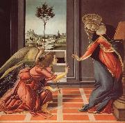 Sandro Botticelli The Annunciation oil painting artist